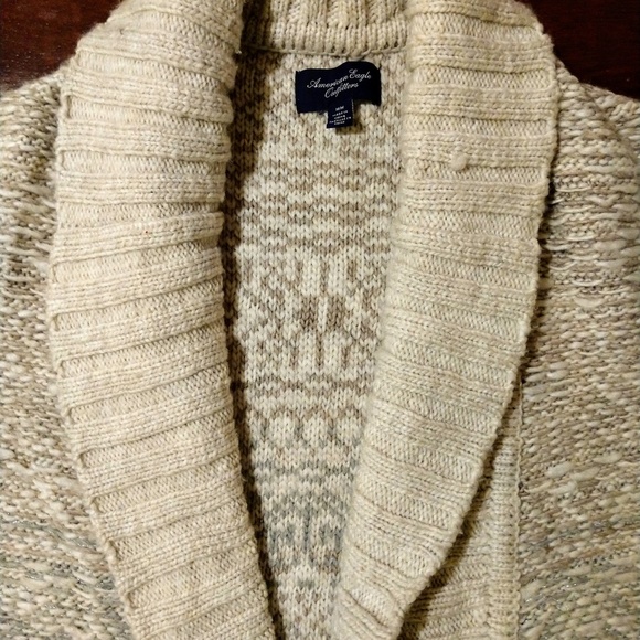 AEO oversized chunky sweater cardigan - Picture 2 of 6